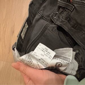 Levi's Black Jean Shorts